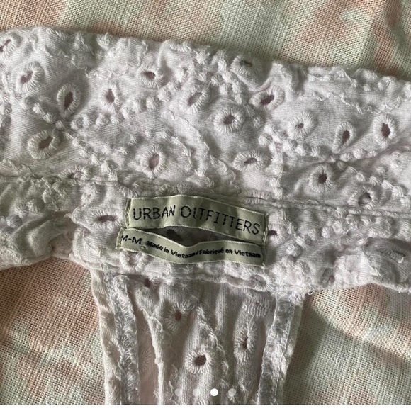 Urban outfitters white tie top - Picture 4 of 4